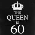 thumbnail image 3 of CafePress - The Queen Is 60 - Women's Dark Pajamas, 3 of 4