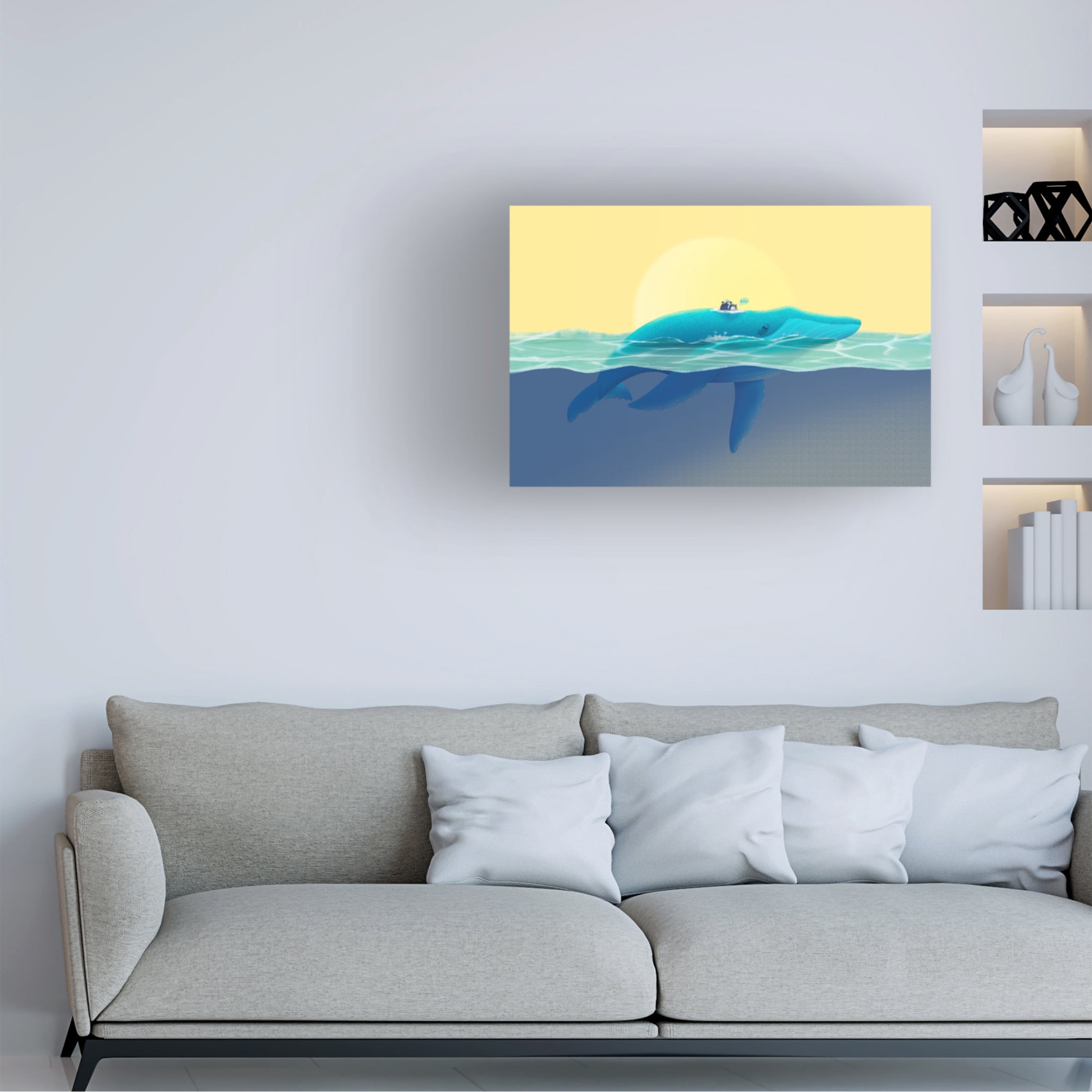 Trademark Fine Art Fadil Roze The Journey Canvas Wall Art