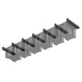 thumbnail image 1 of Ultrawall Overhead Garage Storage Racks for Bins, Ceiling Storage Rack Garage Hanging Organizer for Totes with Adjustable Width, Heavy Duty Ceiling C, 1 of 7