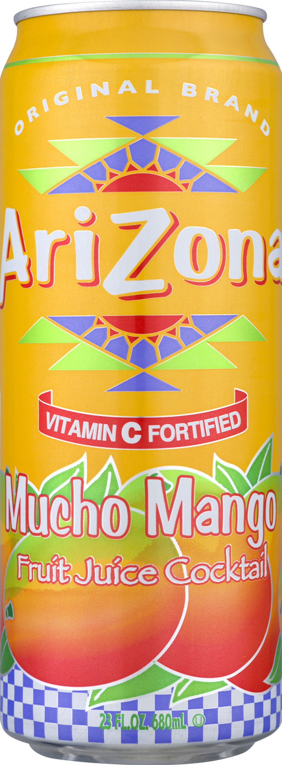 Arizona Mucho Mango Fruit Juice Cocktail 23 Fl Oz Walmart Com Walmart Com
