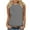 Gray, variant on XMMSWDLA Womens' Crewneck Sleeveless Summer Casual Loose Fit Basic Shirts Black Womens Tank Tops Dressy Casual