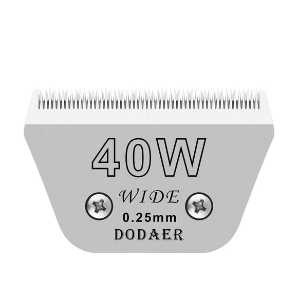Cuchilla de aseo canino de 40 W desmontable de ancho para Andis/Oster/Wahl