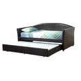 thumbnail image 5 of Glory Furniture Adriana Faux Leather Daybed in Black, 5 of 7