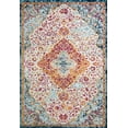 thumbnail image 4 of Harper HY50M Sweet Nectar Abstract Vintage White Area Rug, 2'6" x 8', 4 of 5