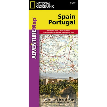 Universal Map Spain/Portugal Adventure Map