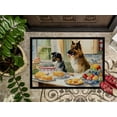 thumbnail image 3 of Carolines Treasures DAC3729MAT 18 x 27 in. Unisex Belgian Tervuren Christmas Cookies Doormat, 3 of 5