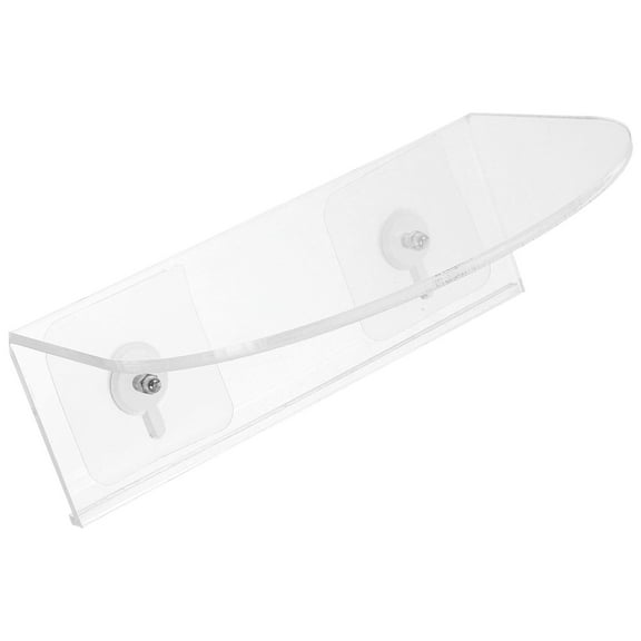 LABELEPH Study Window Suction Shelf 1Pack 7.9X5.5X2.8In