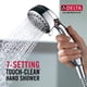 thumbnail image 2 of Ducha de mano DELTA FAUCET 75701C, 7 niveles, cromada con manguera de 60 pulgadas, 2 of 6