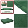 thumbnail image 4 of Sandbox Cover Square Waterproof Sandpit Cover with Drawstring Tool Dustproof Sandbox Cover Pool Protective,Green,47"x47"x8", 4 of 7