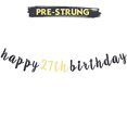 thumbnail image 2 of LINGTEER Happy 27th Birthday Party Decorations,27th Birthday Glitter Garland Banner - Chee LINGTEER LINGTEER, 2 of 2