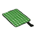 thumbnail image 3 of 15"x11" Outdoor Sitting Mat Waterproof Oxford Cloth Seat Cushion Mini Folding Foam Green White, 3 of 6