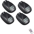 thumbnail image 1 of Solar Car Roof Strobe Lights - 8 Color RGB LED Remote Control 4pcs, 1 of 6