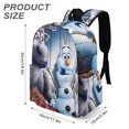 thumbnail image 3 of Olaf Presenta-theme Backpack, Campus style schoolbag Bookbag with Adjustable Shoulder Straps And Large Zip Compartment, Unisex Travel Bags.42x30x15cm, 3 of 6