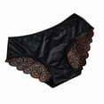 thumbnail image 4 of Sakmal Women's Panties Seamless Hipster Panties Black Soft Women's Underwear M, 4 of 5