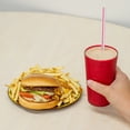 thumbnail image 7 of Spec101 Hard Plastic Cups Reusable 24-Pack of 12oz Red Stackable Plastic Glasses, 7 of 7