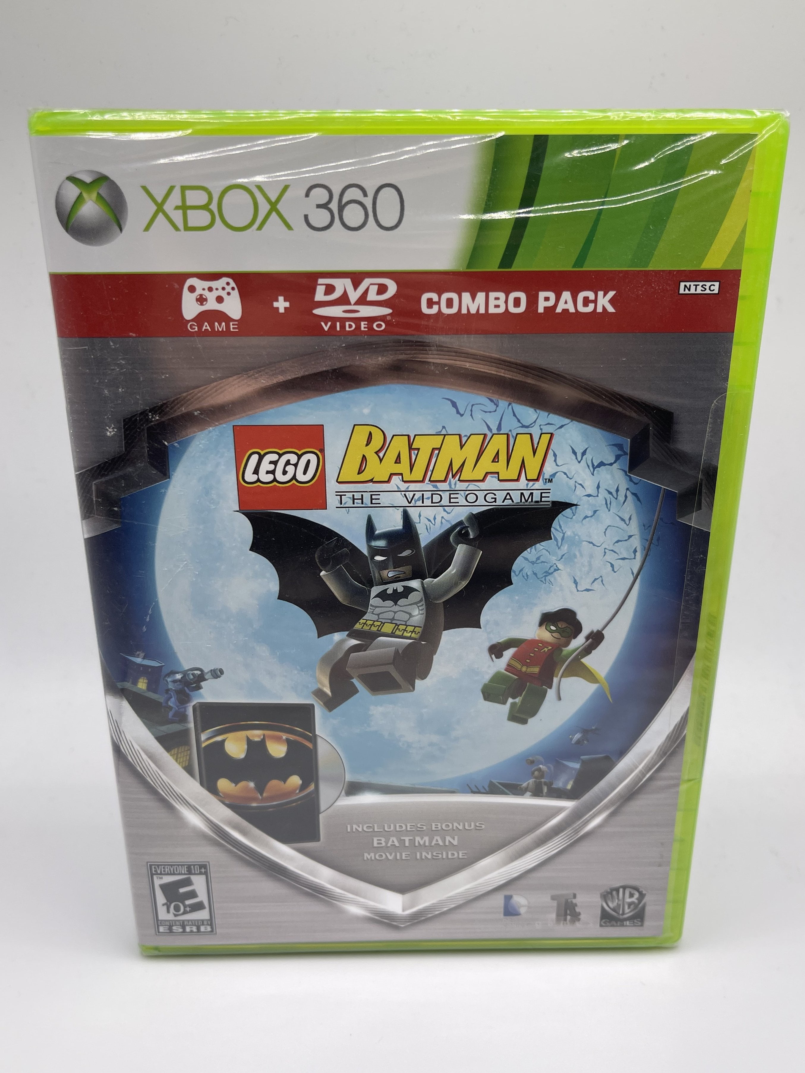 Lego Batman Game/batman Movie DVD Combo Pack - Xbox 360 