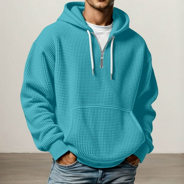 WILLBEST Sudadera con Capucha De Mezcla Suave con Bolsillo Frontal para Mayor Comodidad y Calidez Informal. XXGrande