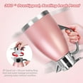 thumbnail image 4 of SSAWcasa 61oz Thermal Coffee Carafe Stainless Steel Double Wall Vacuum Thermos Thermal Flask Coffee Dispenser Insulated Coffee Carafes Keeping Coffee Water and Tea 12 Hours Hot, 24 Hours Cold (Pink), 4 of 8