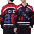 thumbnail image 1 of Jersey de hockey de manga larga de malla para hombre Marvel Mickey 28 talla L, 1 of 7