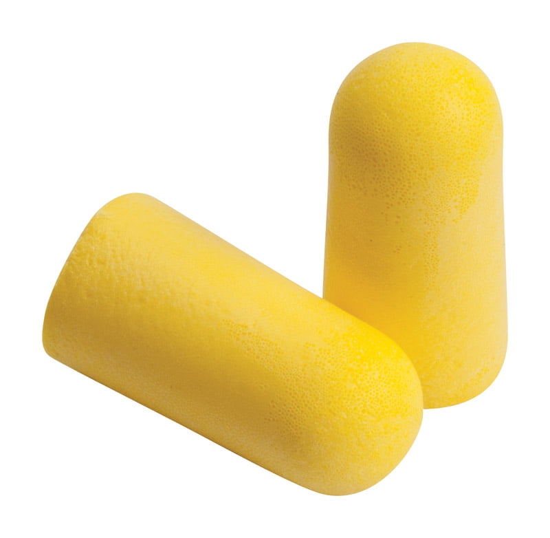 3M 32 dB Disposable Foam Ear Plugs Yellow 200 pair
