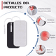 thumbnail image 3 of Electrodos Parches 50 Pcs 5x10cm Tens Ems Autoadhesivos blanco, 3 of 5