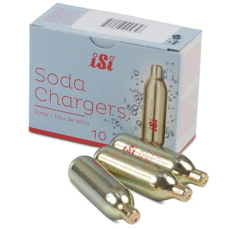 

ISI iSi Soda Chargers (Co2) *New* More Fizz - 10 pack 10 Pack
