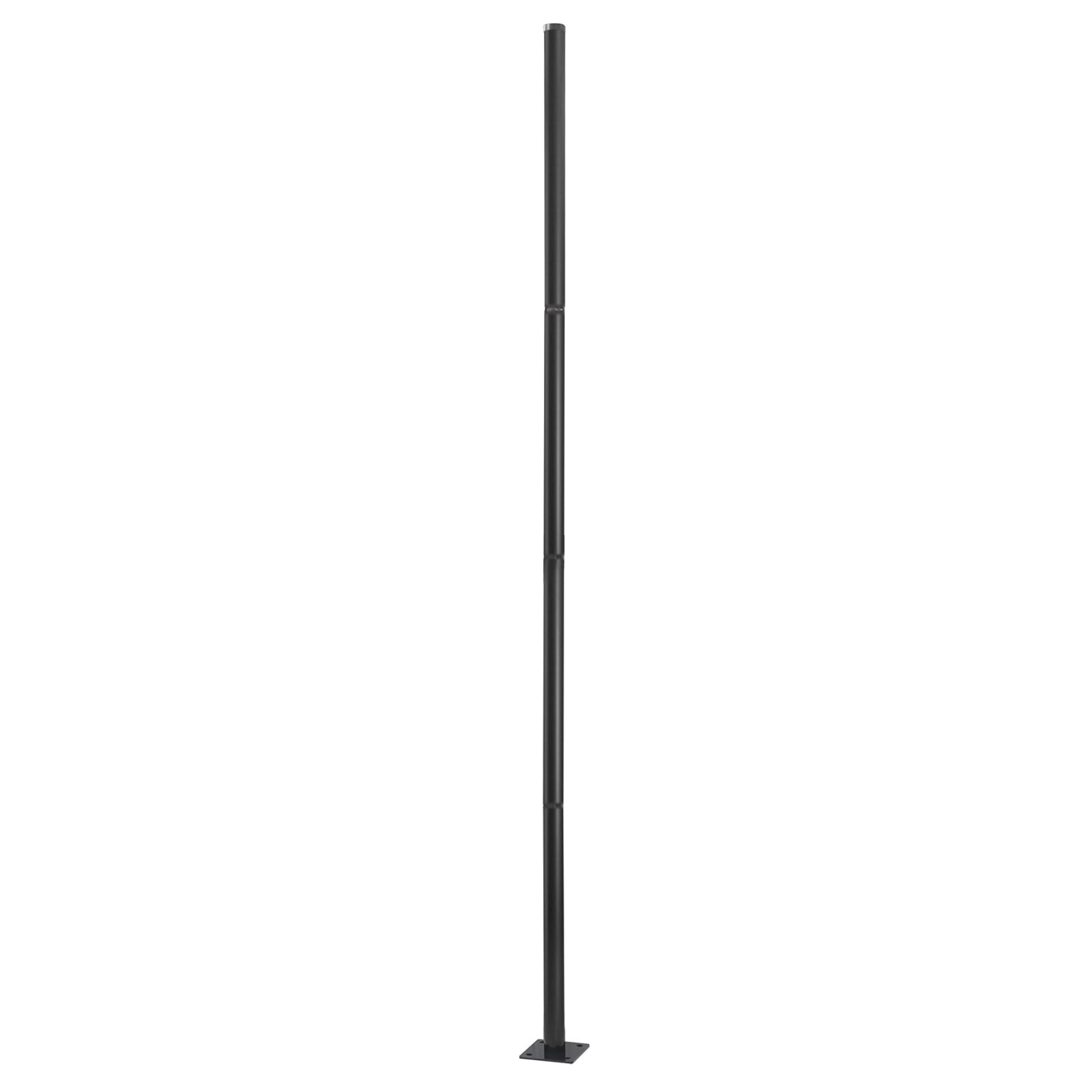 Outdoor Split Street Light Floor Mount Pole Courtyard Street Lighting Post