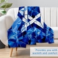 thumbnail image 6 of Flag of Israel Custom Microfiber Throw Blanket: Soft and Warm Printed Blanket for Sofa, Bed, Couch, Office, Camping. for Blankets & Throws., 6 of 6
