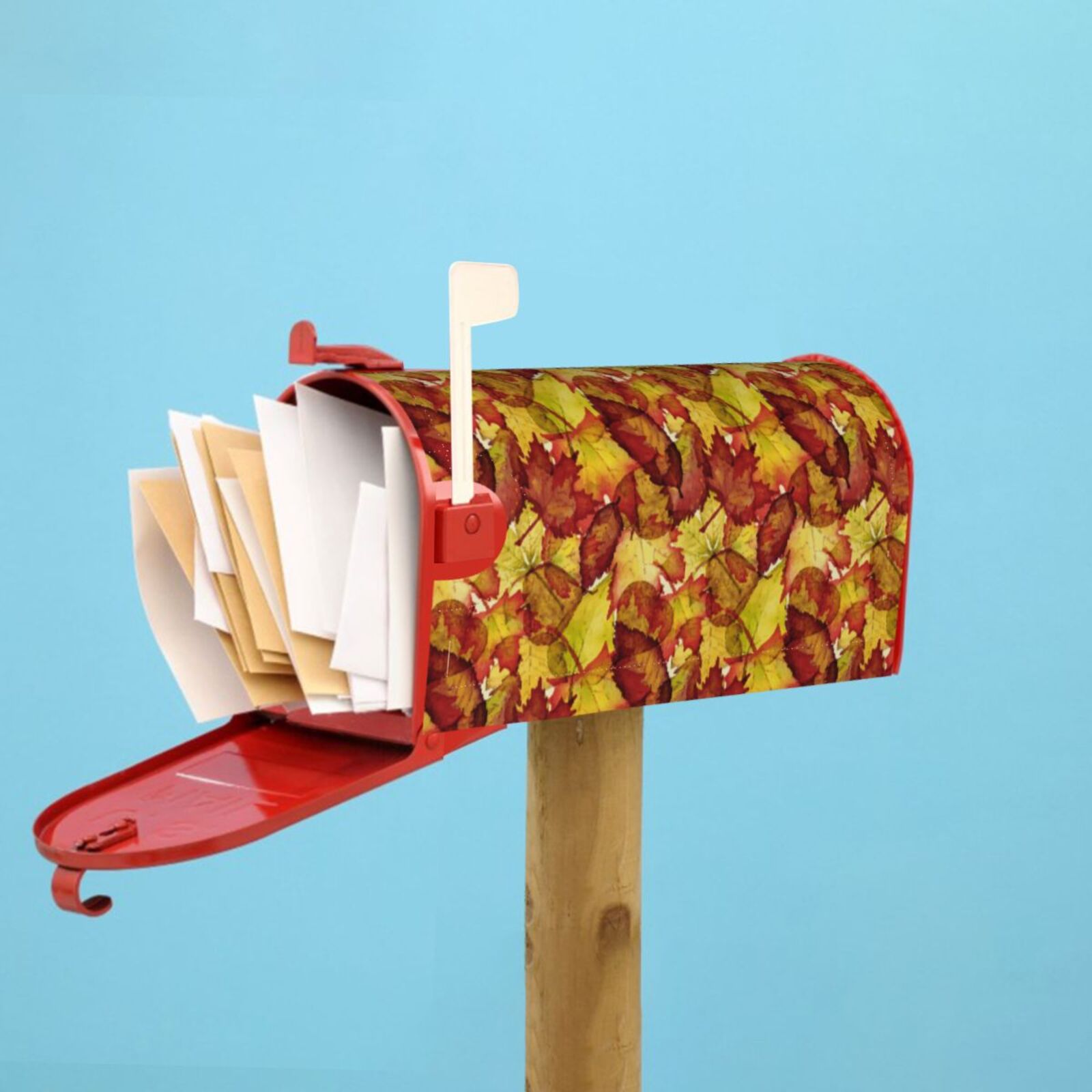 Kdxio Magnetic Mailbox Cover 21x18 in Mailbox Cover Outdoor Decoration Holiday Mailbox Covers for Home Garden Yard-21x18 in
