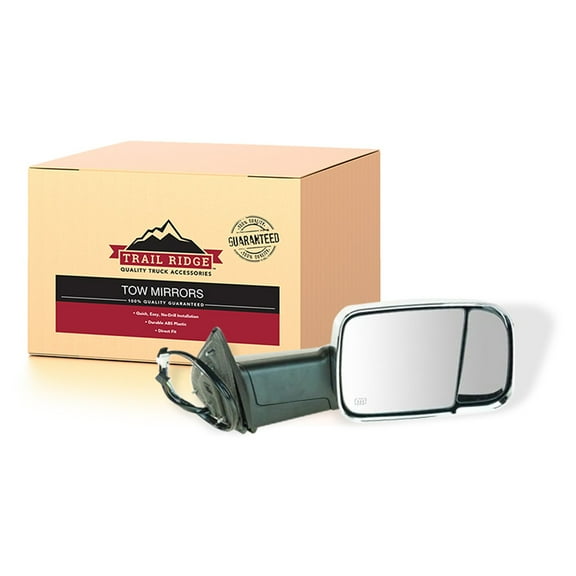 Trail Ridge Towing Mirror Power Folding Heated Memory Signal Chrome H for Ram TR00125