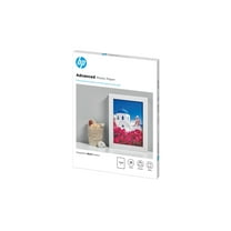 HP Advanced Glossy Photo Paper - Glossy - 5.12 in x 7.1 in 25 sheet(s) photo paper - for ENVY 50XX, 76XX; ENVY Inspire 7920; Officejet 52XX, 80XX; Photosmart B110, Wireless B110