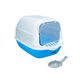 thumbnail image 1 of Arenero Cerrado Para Gato Con Pala Puerta Lab.G Azul Blanco, 1 of 5