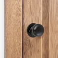 thumbnail image 3 of Design House Cambridge Interior Non-Turning One-Sided Dummy Door Knob, Matte Black, 3 of 13