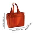 thumbnail image 3 of Leodye 1PCS Women Large Capacity Casual Tote Shoulder Bag, Multi-Pocket Handbag with Wet Dry Separation for Gym Shopping Daily Travel -18.11 × 12.2 × 6.29 in, 3 of 6