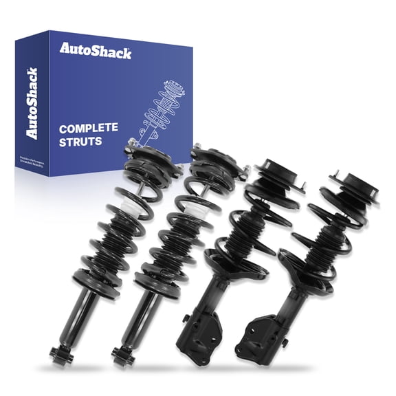 AutoShack Front & Rear Complete Strut & Coil Spring Replacement for 2014-2016 Subaru Forester 4-PC Set