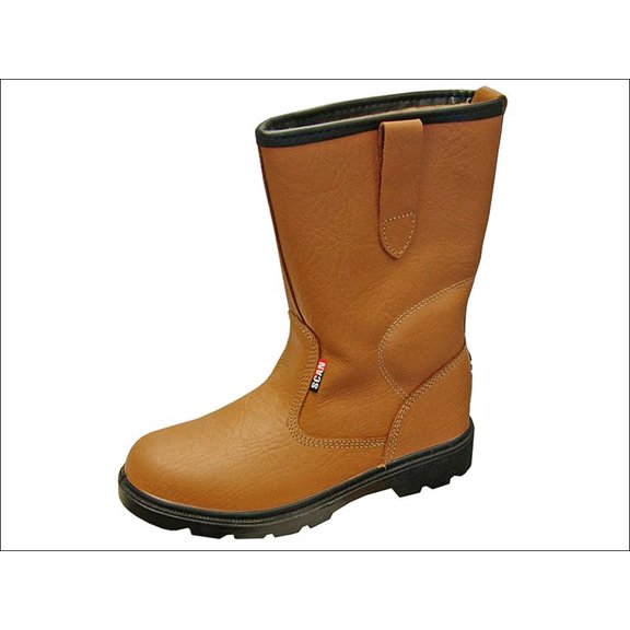 Scan - Texas Lined Rigger Boots Tan - US 7