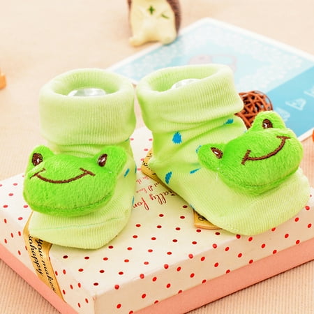 

Hunpta Toddler Shoes Boys Baby Infant Socks Anti-Slip Stereoscopic Girls 3D Cartoon Floor Baby Shoes