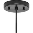 thumbnail image 6 of Progress Lighting Hinton 1-Light Pendant, Matte Black, Cone Shade, 6 of 11