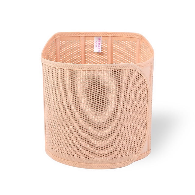 Waist Trainer for Women and Men, Abdominal Compression Belt Body Shaper, Adjustable Back Support for Workout & Postpartum Recovery