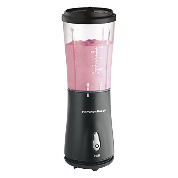 Hamilton Beach Personal Single Serve Blender with Travel Lid, NEW FREE