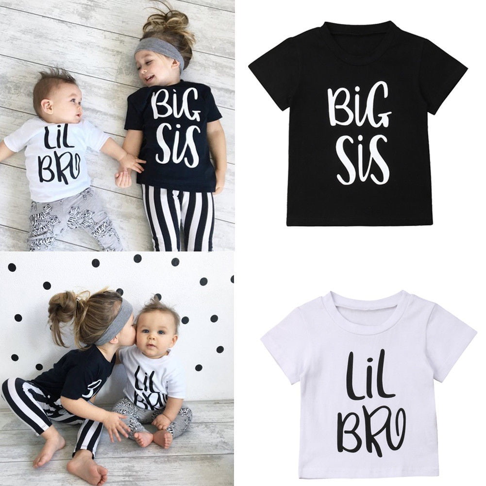 BigLittle Sibling Shirt Set