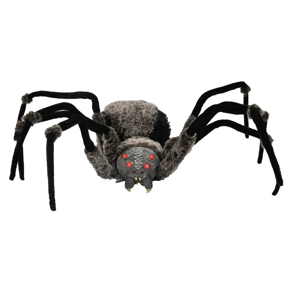 Giant Spider with LED Eyes Halloween Decoration