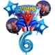 thumbnail image 3 of Juego de suministros para decoración de fiestas de cumpleaños de Spiderman, vajilla de superhéroe, servilletas de papel, platos, vasos, kit para baby shower para niños, regalos, 3 of 5