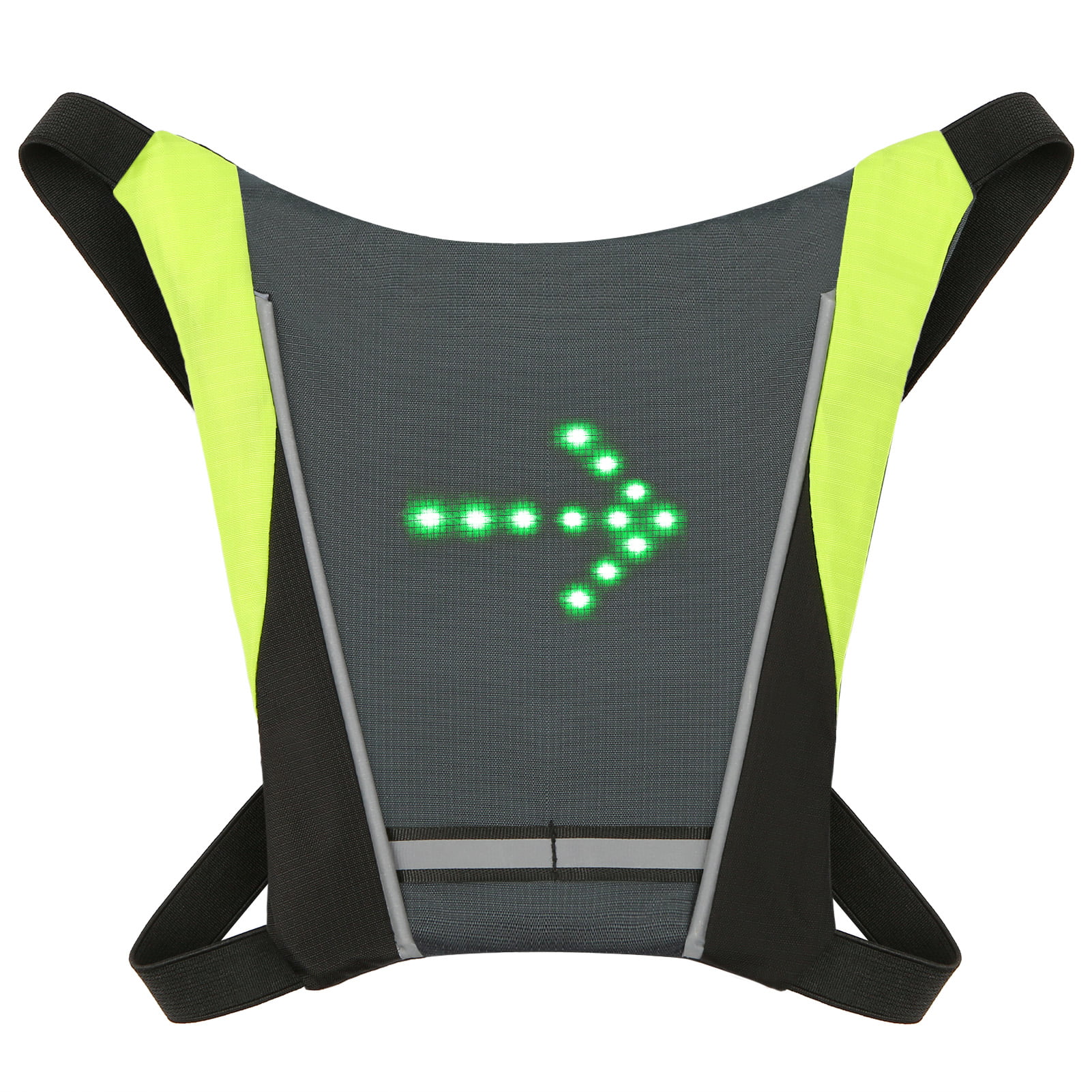LED Bicycle Saddle Backpack Vest Turn Signal Indicator LED Light Up with remote 