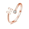 thumbnail image 1 of Moda 26 anillos de apertura de letras en inglés Zircon Girls Love Retro Jewelry Gift Wmkox8yi sjalhkljlk2736, 1 of 1