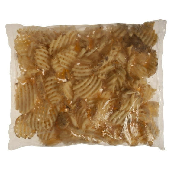 McCain Ultimate Cross Trax Waffle Cut Potato Fry, 4.5 Pound -- 6 per case.