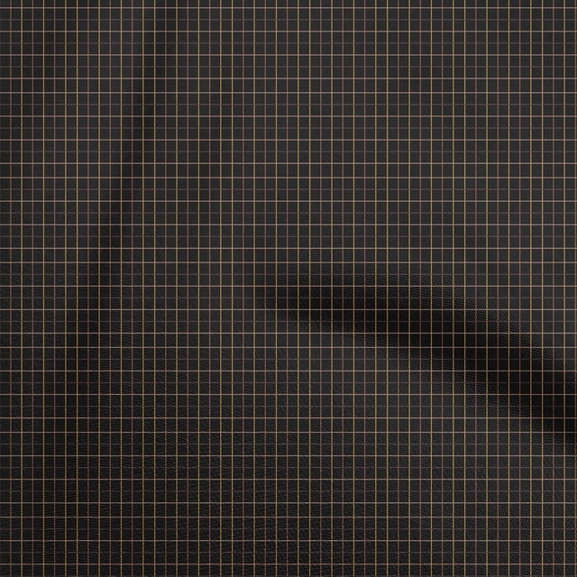 oneOone Cotton Jersey Yellow Fabric Check Sewing Craft Projects Fabric Prints By Yard 58 Inch Wide
