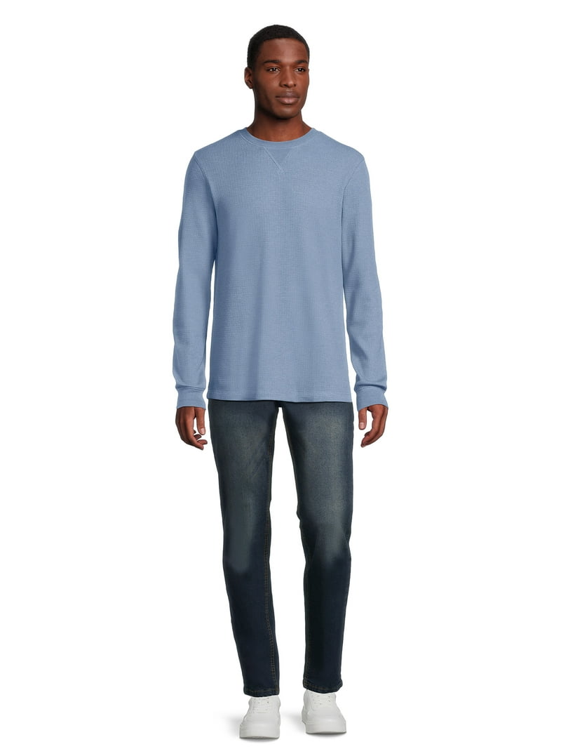 George Men's Thermal Crewneck Tee with Long Sleeves - Walmart.com
