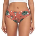 thumbnail image 1 of Balery Hedgehog Mushroom Ropa Interior de Algodón para Mujer con Dibujo – Braguitas Cómodas y Elásticas, Estilo Clásico-X-Large, 1 of 6