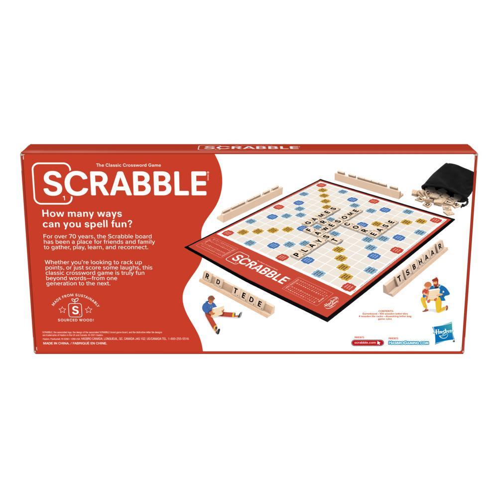 Scrabble Board Game for Kids and Family Ages 8 and Up, 2-4 Players - image 3 of 7